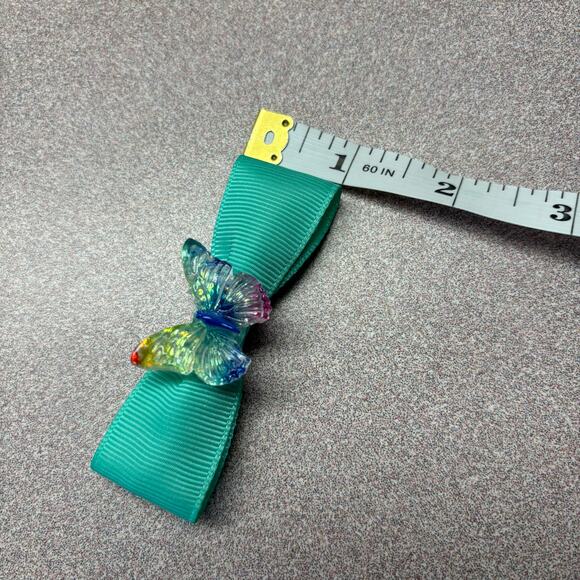 Handmade Set of Three Hair Accessories Sunflower, Butterfly and Tulle - Picture 6 of 7